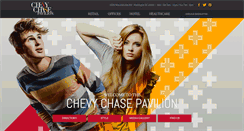 Desktop Screenshot of chevychasepavilion.com